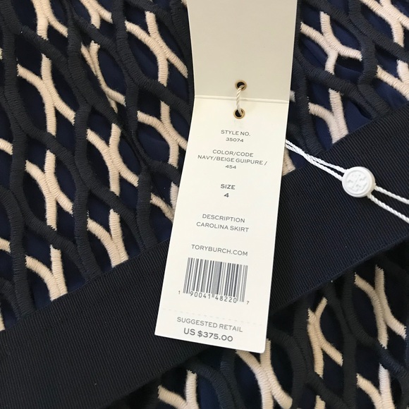Tory Burch Carolina Skirt - Size 4 - Picture 7 of 7